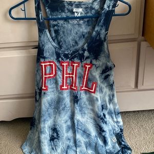 Philadelphia tie dye tank